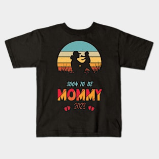 Soon to be Mommy 2023 Mother's Day First Time Mom Kids T-Shirt